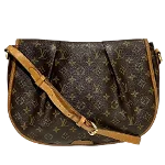 Brown Canvas Louis Vuitton Menilmontant