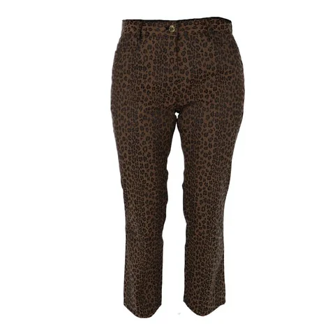 Brown Fabric Fendi Pants