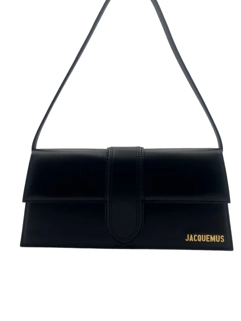 Black Leather Jacquemus Le Bambino