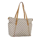 White Canvas Louis Vuitton Totally