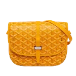 Yellow Fabric Goyard Belvedere