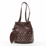 Brown Leather Alaïa Handbag