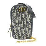 Navy Canvas Dior Case