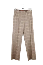 Brown Wool Etro Pants