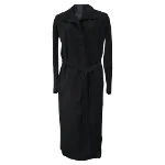 Black Wool Rick Owens Coat