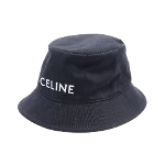 Black Cotton Celine Hat