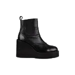 Black Leather SACAI Boots