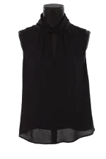 Black Viscose Patrizia Pepe Top