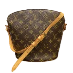 Brown Canvas Louis Vuitton Drouot