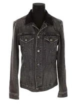 Black Cotton All Saints Jacket