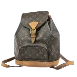 Brown Canvas Louis Vuitton Montsouris