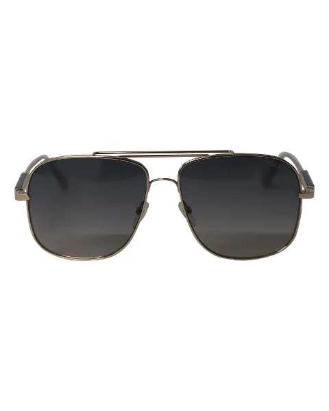 Gold Metal Tom Ford Sunglasses