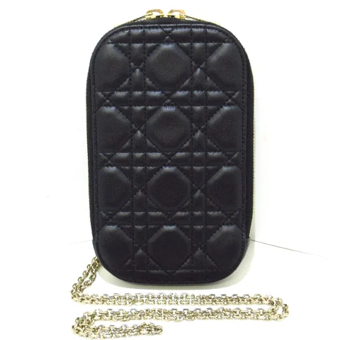 Black Leather Dior Case
