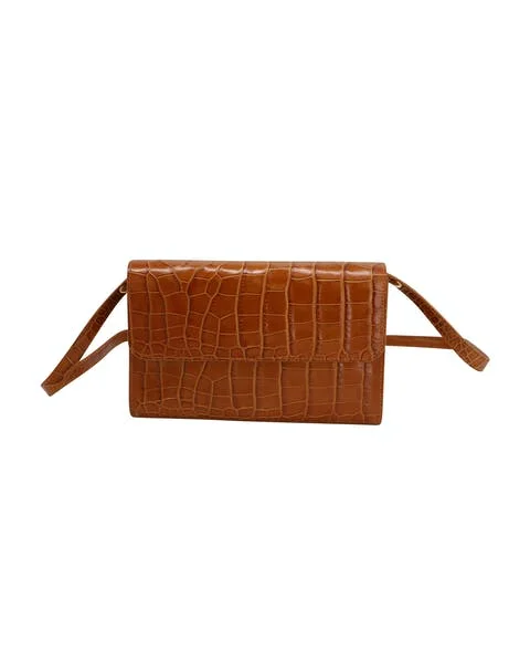 Brown Leather By Far Shoulder Bag