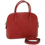 Red Leather Celine Handbag