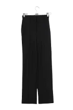 Black Fabric Elisabetta Franchi Pants