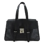 Black Leather Louis Vuitton Segur