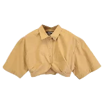 Brown Cotton Jacquemus Shirt