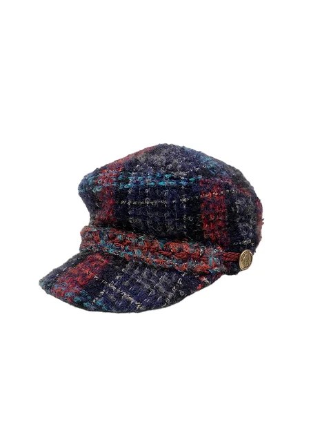 Multicolor Wool Chanel Hat
