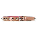 Nude Leather Christian Louboutin Belt