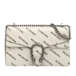 White Leather Gucci Dionysus