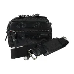 Black Leather Christian Louboutin Shoulder Bag