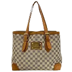 White Canvas Louis Vuitton Hampstead