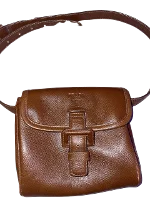 Brown Leather Prada Fanny Pack