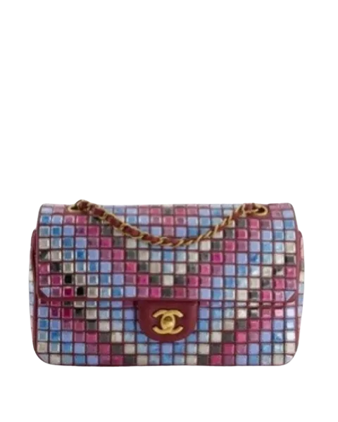 Multicolor Leather Chanel Handbag