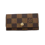 Brown Canvas Louis Vuitton Key Holder