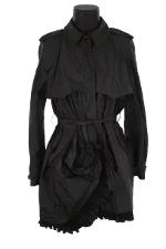 Black Polyester Ermanno Scervino Jacket