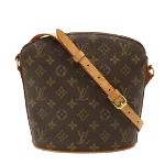 Brown Canvas Louis Vuitton Drouot