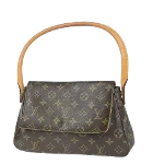 Brown Canvas Louis Vuitton Looping