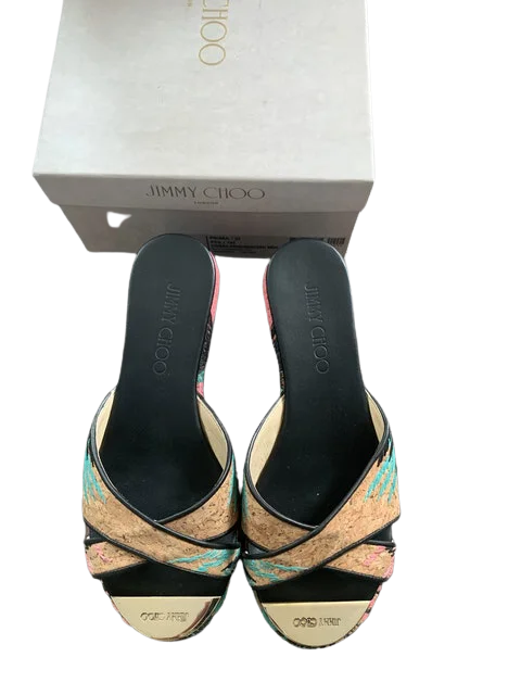 Multicolor Leather Jimmy Choo Sandals