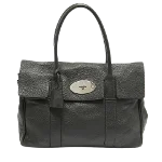 Grey Leather Mulberry Handbag