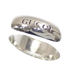 Silver Silver Gucci Ring