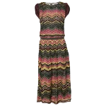 Multicolor Knit M Missoni Dress