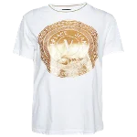 White Cotton Versace Jeans Couture Top