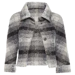 Grey Wool Chanel Jacket