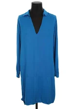 Blue Fabric Bellerose Dress