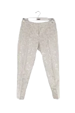 White Polyester Max Mara Pants