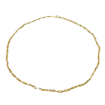 Gold Metal Celine Necklace