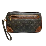 Brown Canvas Louis Vuitton Marly Dragonne