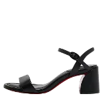 Black Leather Christian Louboutin Sandals