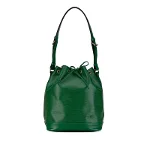 Green Leather Louis Vuitton Noe