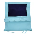 Blue Leather Chloé Clutch