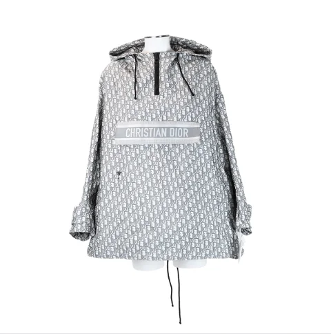 Grey Polyester Dior Jacket