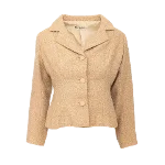 Beige Wool Balenciaga Blazer