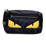 Black Nylon Fendi Pouch