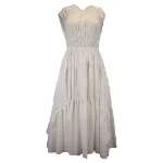 White Cotton Proenza Schouler Dress